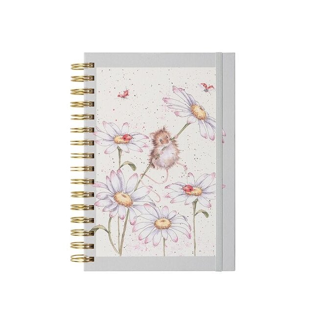'Oops a Daisy' Mouse Spiral Bound Journal