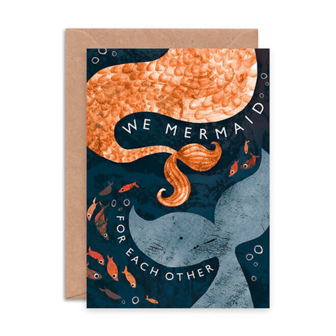 Mermaid for Each Other Card