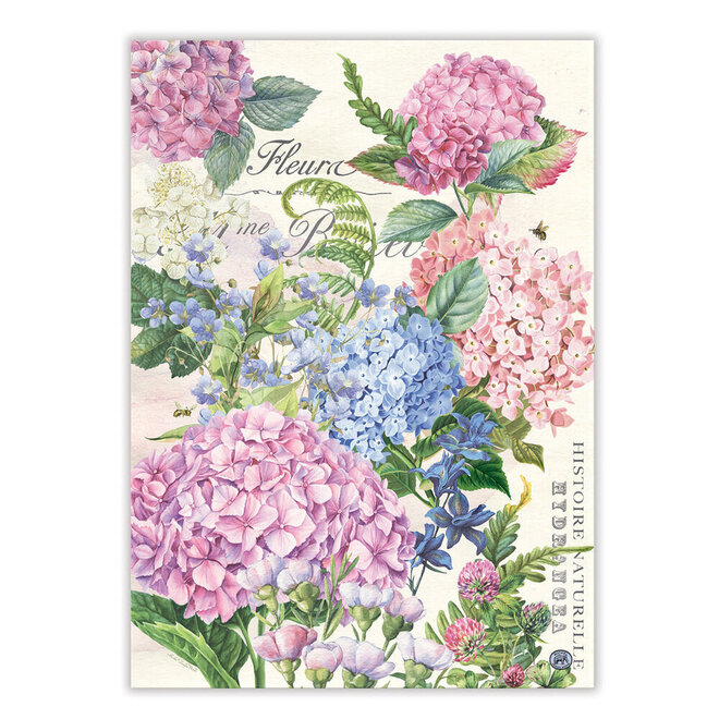 Michel Wild Hydrangea Kitchen Towel
