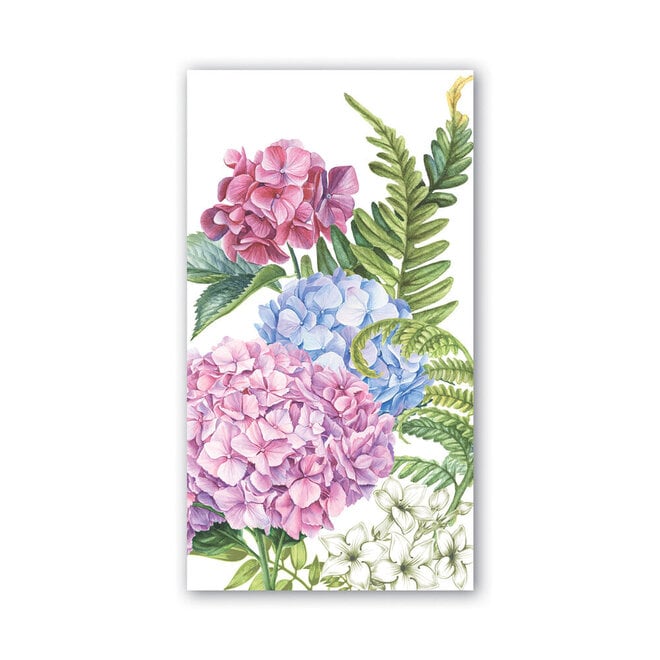 Michel Wild Hydrangea Paper Hostess Napkins