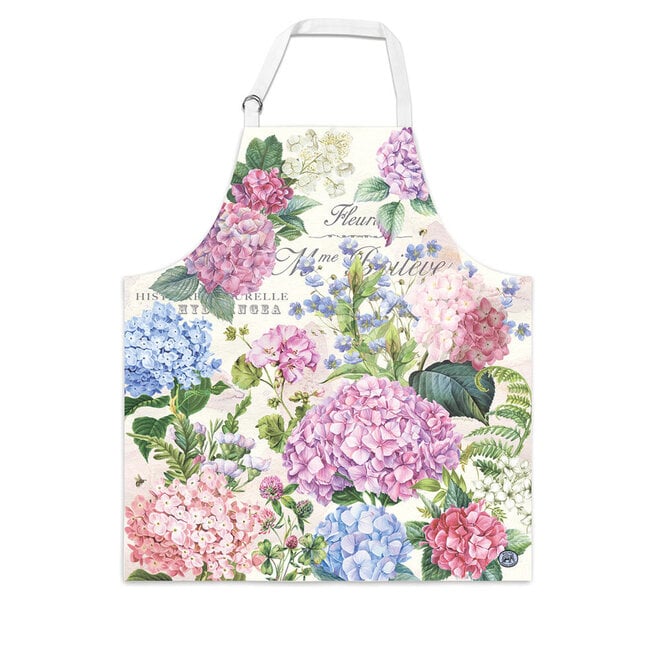 Michel Wild Hydrangea Chef Apron