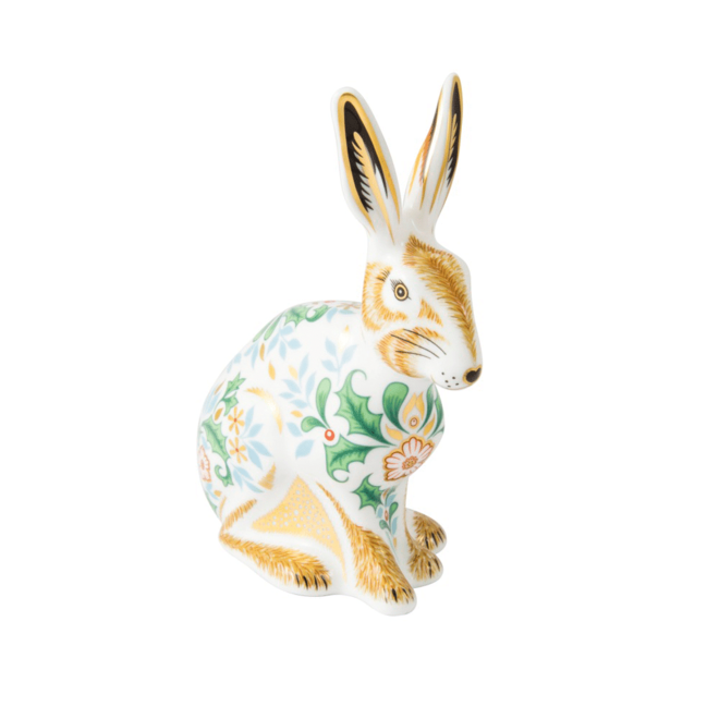Royal Crown Derby Winter Hare