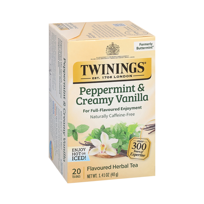 Twinings Peppermint & Creamy Vanilla 20s