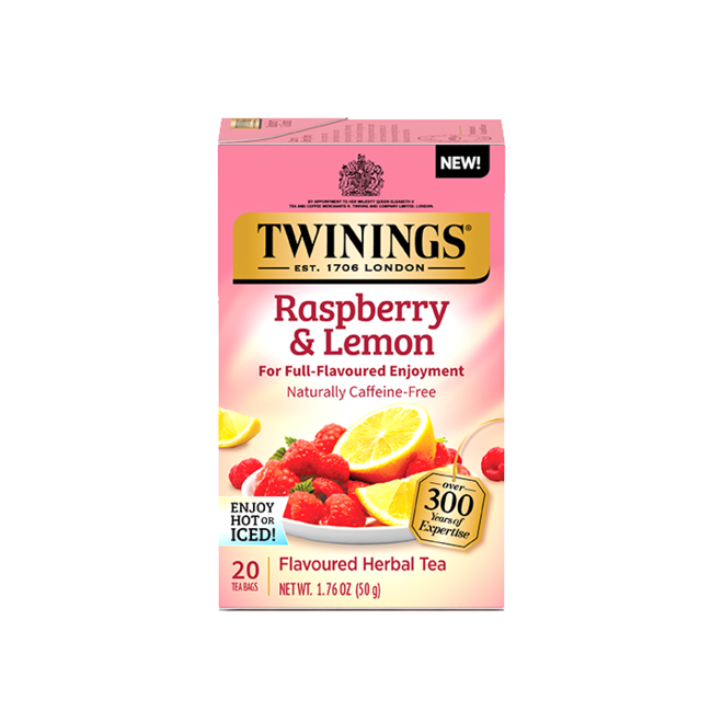 Twinings Raspberry & Lemon Herbal 20s