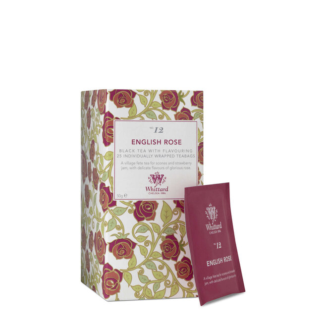 Whittard of Chelsea Tea  Discoveries English Rose 25s