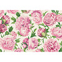 Peonies in Bloom Paper Placemats