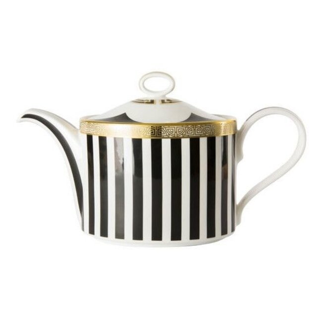 Royal Crown Derby Satori Black Teapot