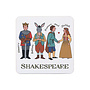Alison Gardiner Shakespeare Characters Coaster