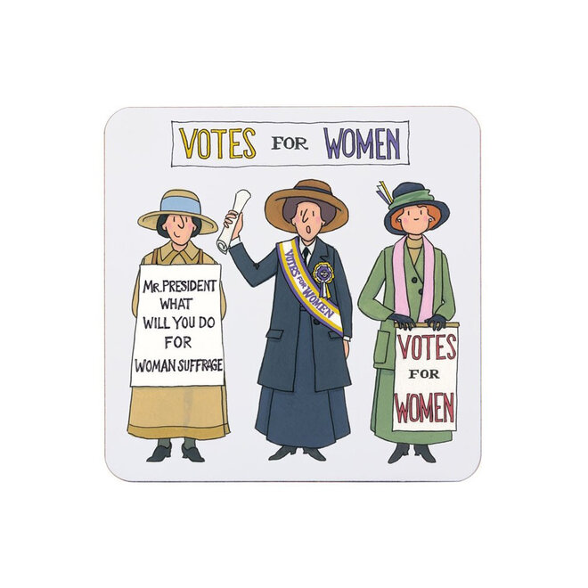 Alison Gardiner Suffragette Coaster