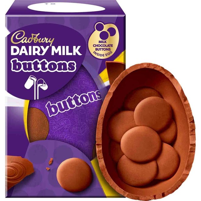 Cadbury Dairy Milk Giant Buttons Small Egg 90g