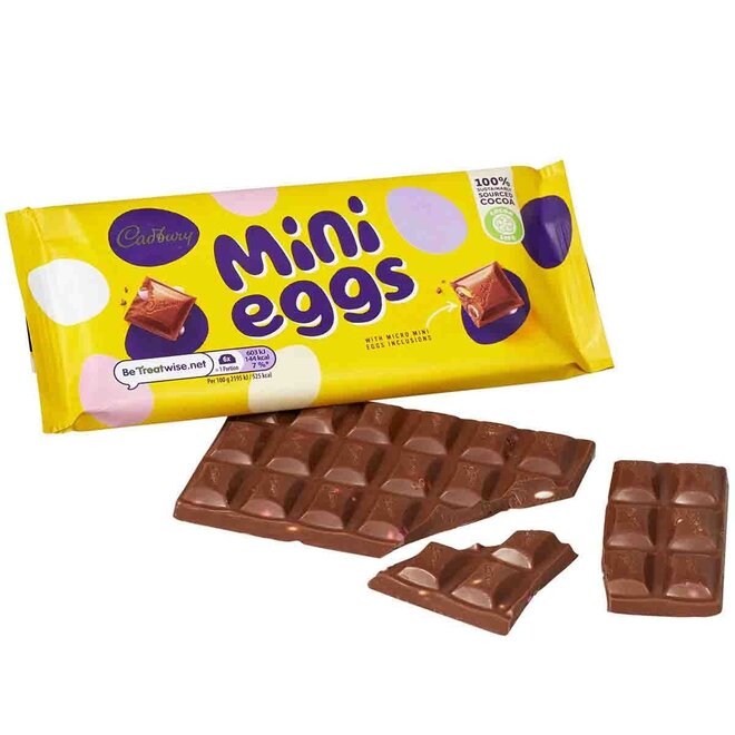 Cadbury Mini Eggs Chocolate Bar 110g