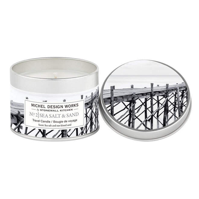 Michel Sea Salt & Sand Travel Candle
