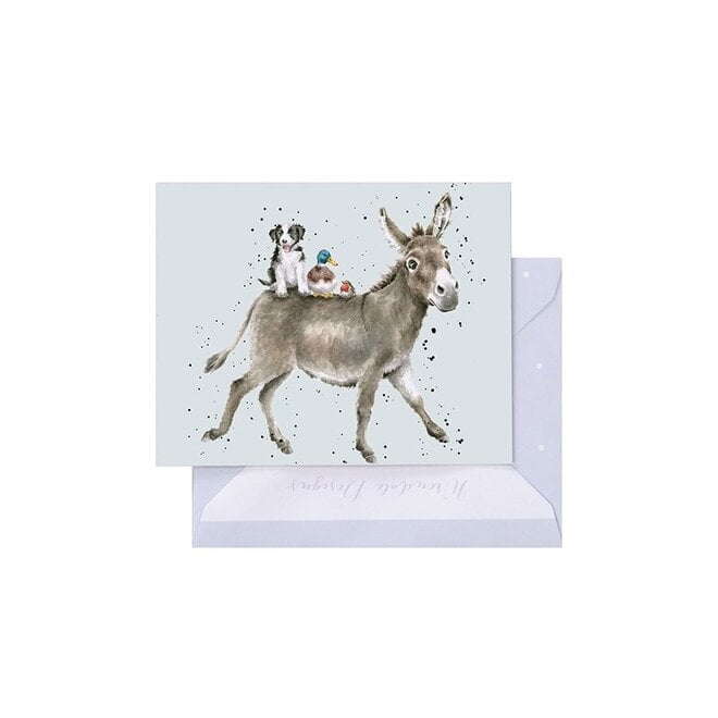 'The Donkey Ride' Enclosure Card