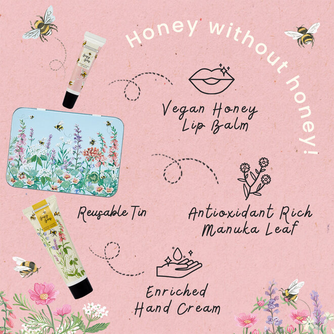 Busy Bees Honey Hand & Lip Tin