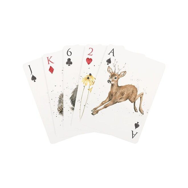 'The Country Set' Woodland Animal, Dog & Cat Playing Cards