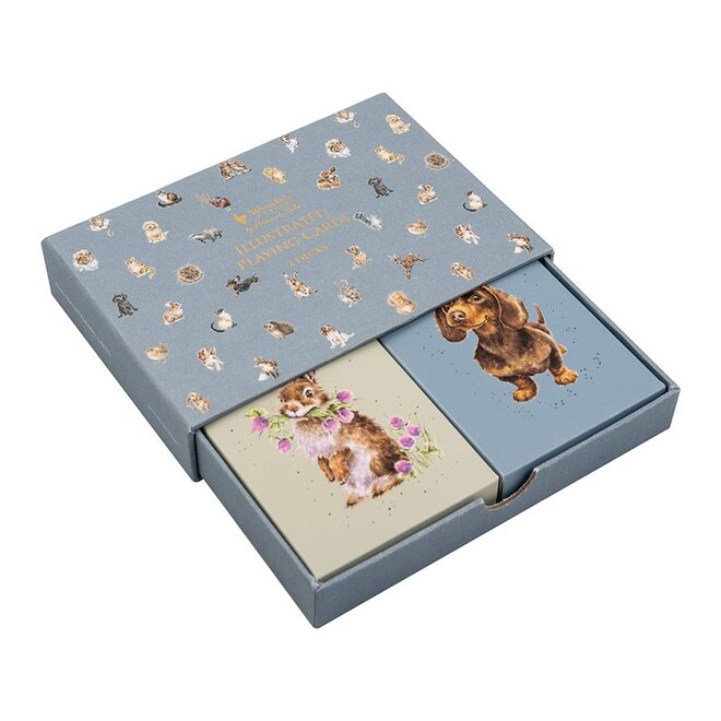 'The Country Set' Woodland Animal, Dog & Cat Playing Cards