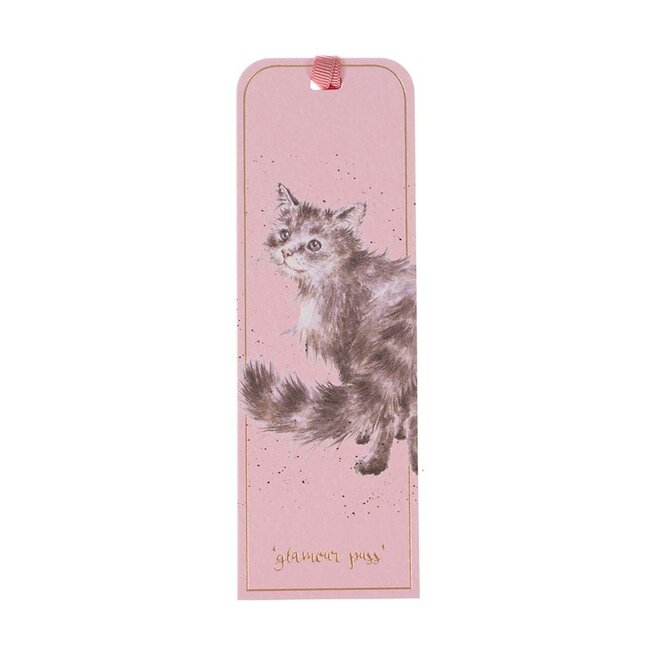 'Glamour Puss' Cat Bookmark