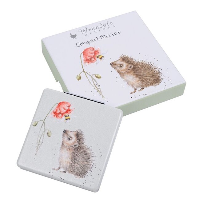 'Busy as a Bee' Hedgehog Compact Mirror