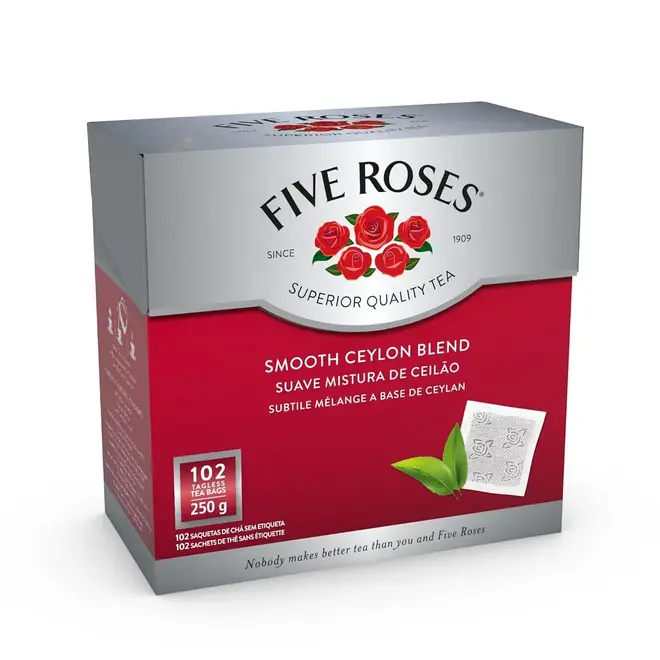 Five Roses Tea 100s