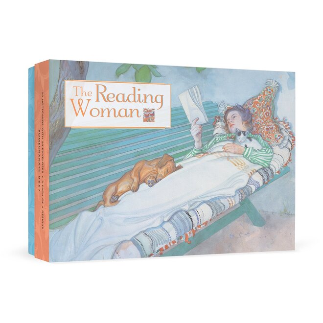 The Reading Woman Boxed Note Cards