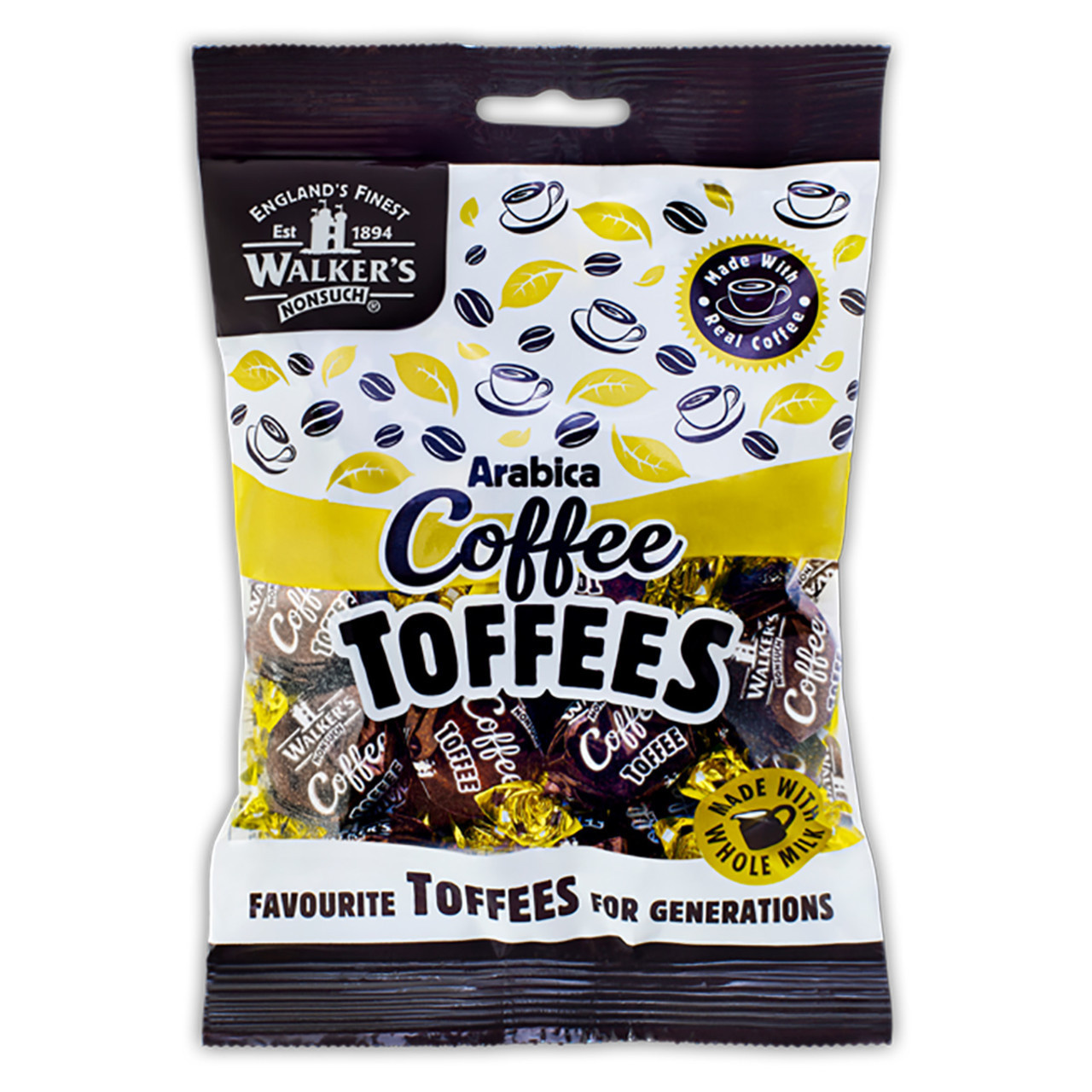 Walkers Nonsuch Coffee Toffee Bag British Isles