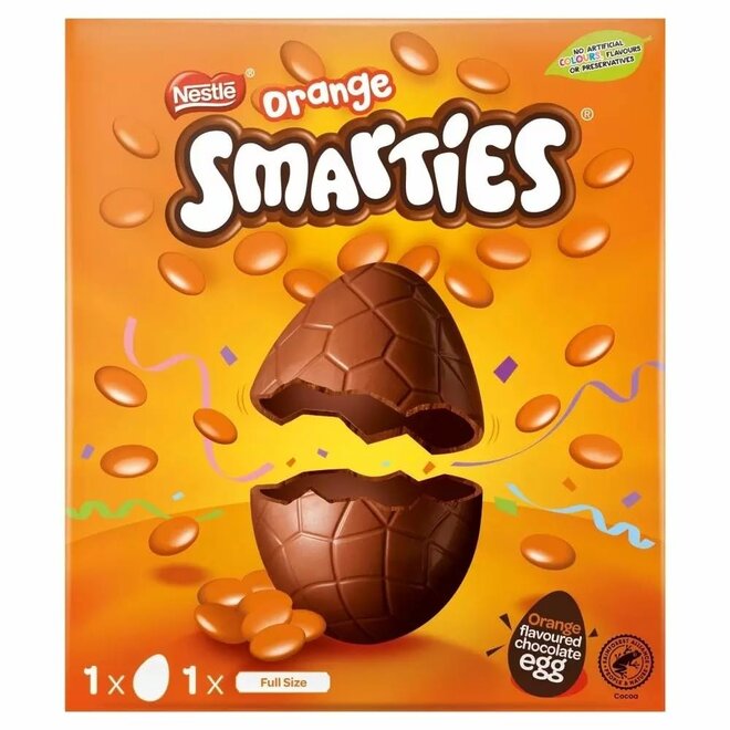 Smarties Orange Large Egg 188g