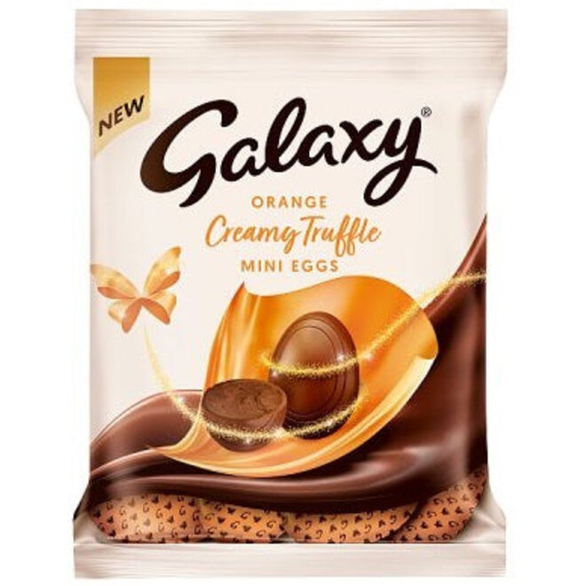 Galaxy Orange Truffle Mini Eggs Bag 74g