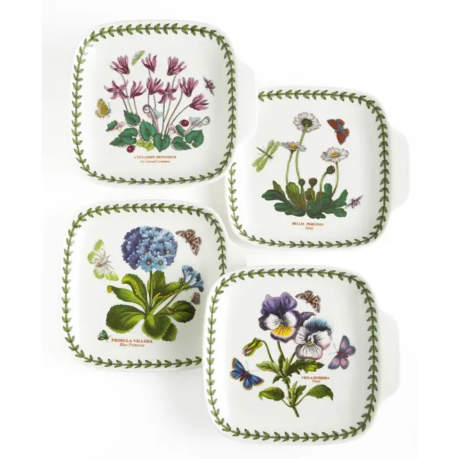 Botanic Garden Canape Plate Set
