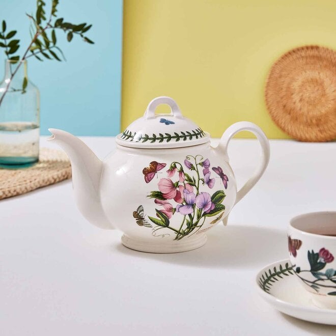Botanic Garden Romantic Shape Teapot (Sweet Pea)