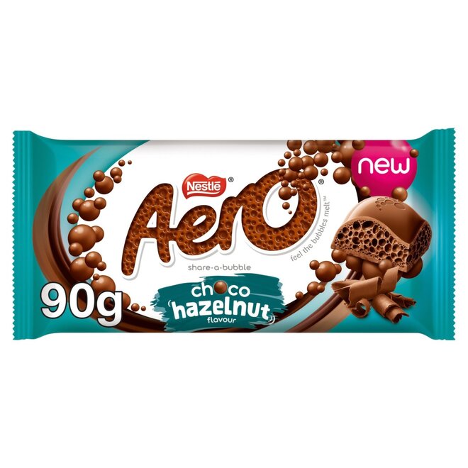 Aero Choco-Hazelnut Giant Bar 90g