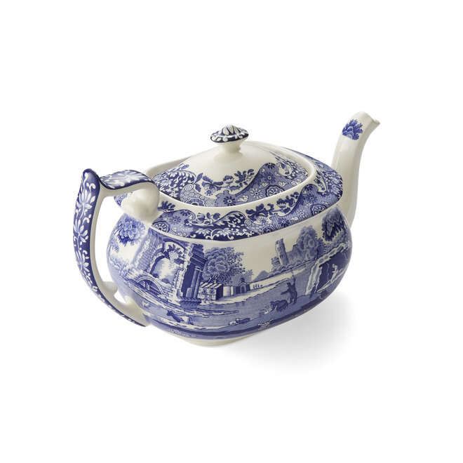 Blue Italian Teapot