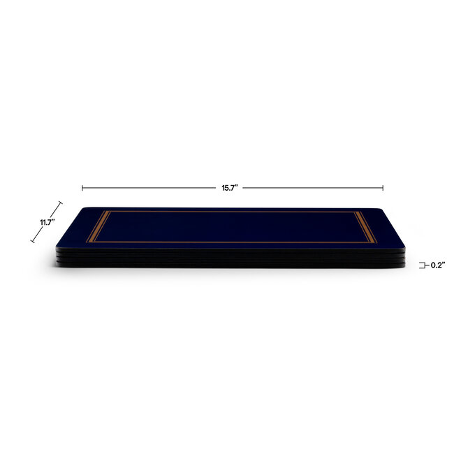 Classic Midnight Blue Placemats