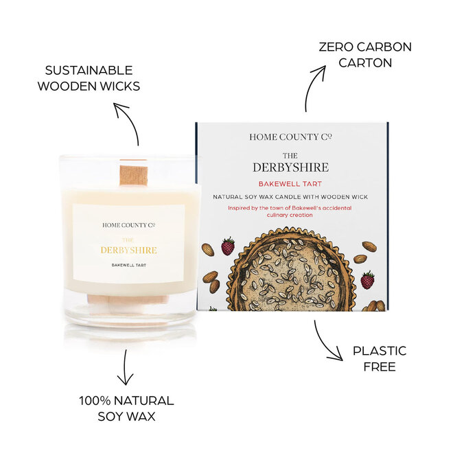 The Derbyshire (Bakewell Tart) Candle