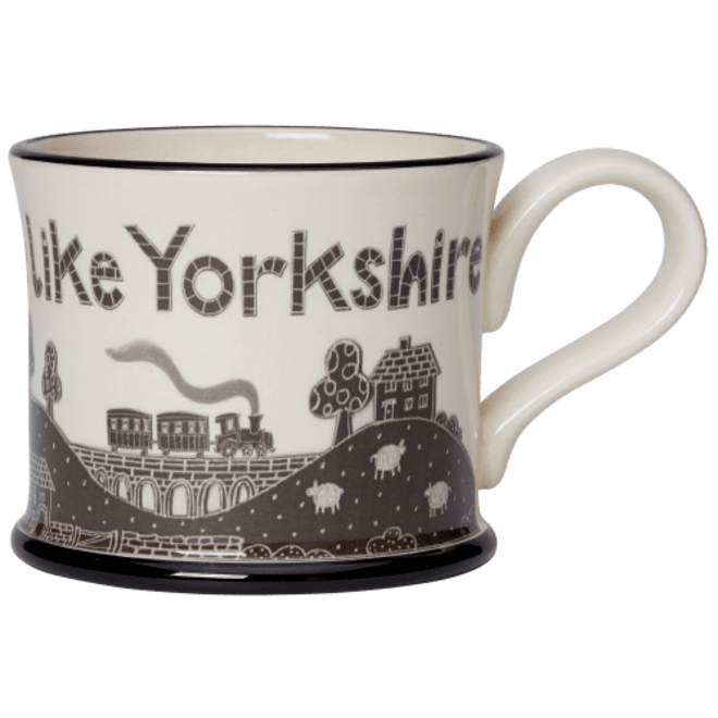 Moorland Pottery 'There's No Place Like Yorkshire' Mug