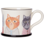 Moorland Pottery Kitten Club Mug
