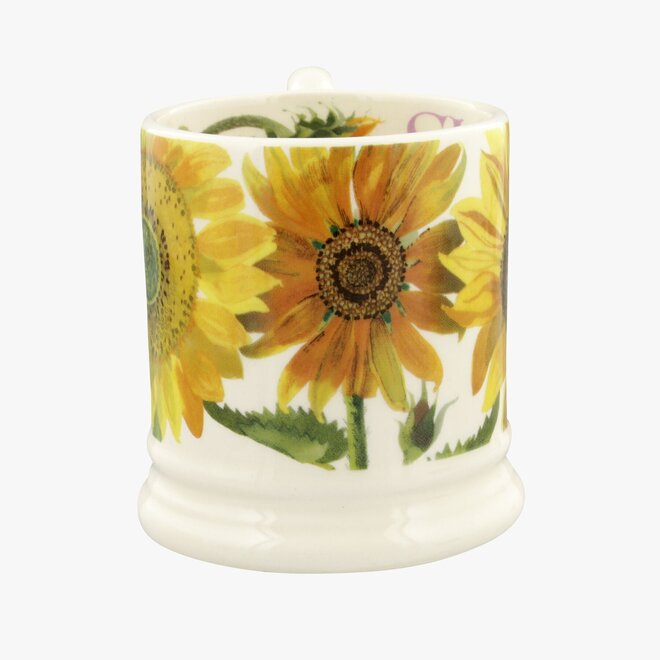 Flowers Sunflowers 1/2 Pint Mug