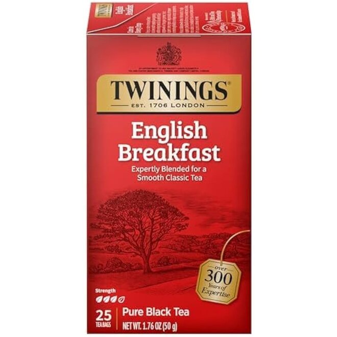 Twinings English Breakfast 25s