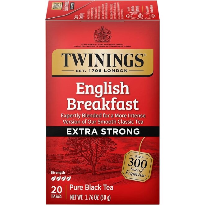 Twinings English Breakfast Extra Strong 20s