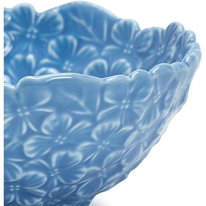 Blue Hydrangea Tidbit Bowl
