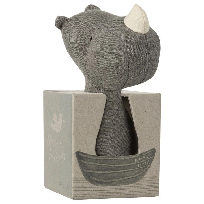 Noah's Friends Rhino Rattle