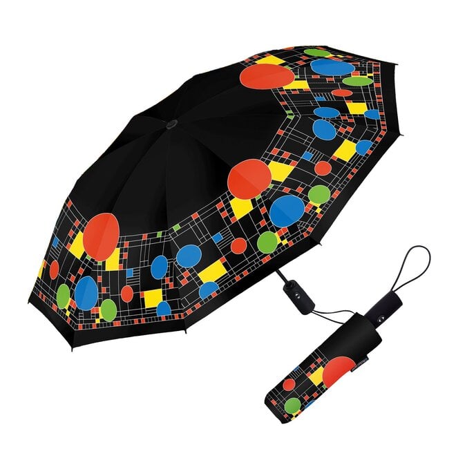 Frank Lloyd Wright "Coonley Playhouse" Travel Umbrella
