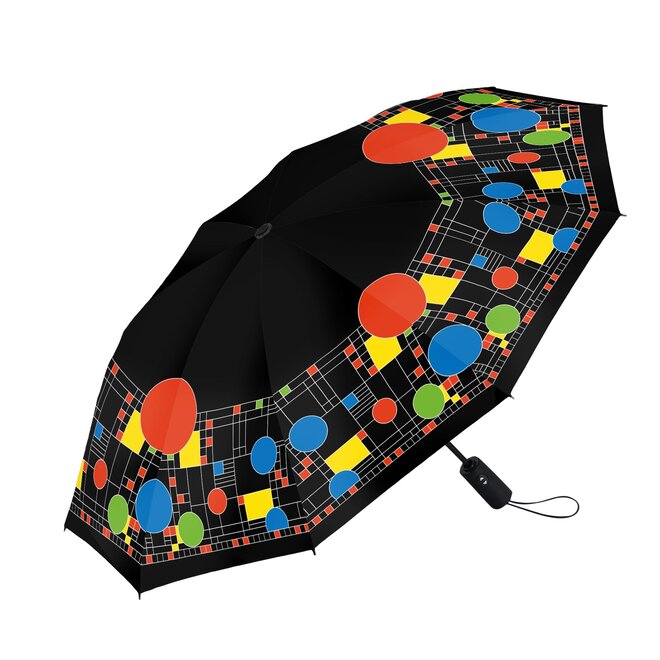 Frank Lloyd Wright "Coonley Playhouse" Travel Umbrella