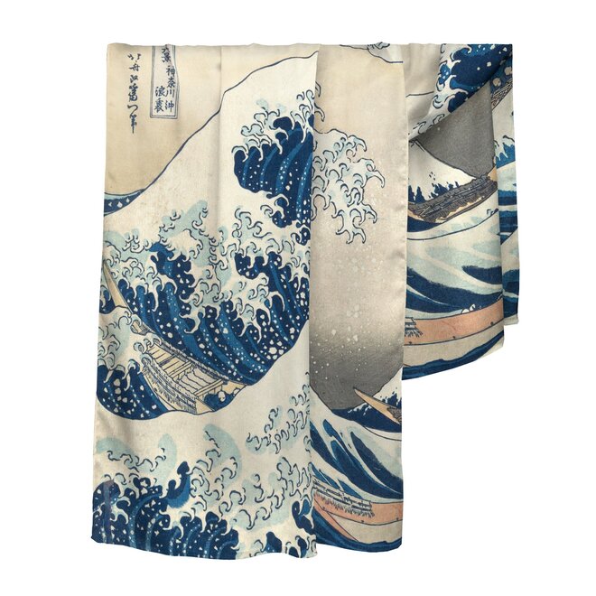Hokusai "The Great Wave Off Kanagawa" Shawl