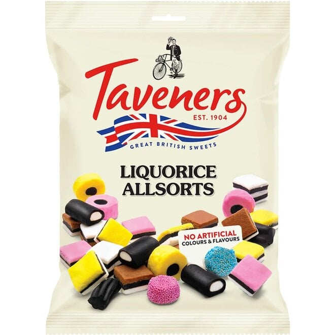 Taveners Liquorice Allsorts Bag