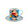 Futurismo Teacup & Saucer