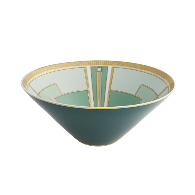 Vista Alegre Art Deco Emerald Cereal Bowl