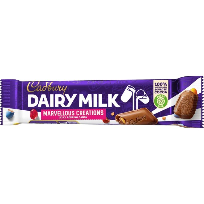 Cadbury Dairy Milk Marvelous Creations Jelly Popping Bar