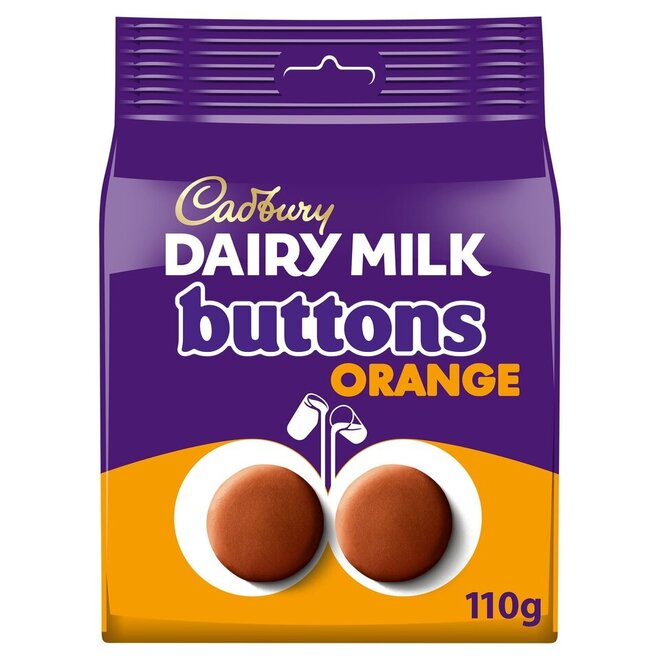 Cadbury Giant Orange Buttons Pouch 110g