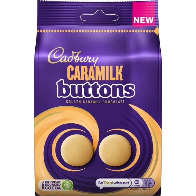 Cadbury Caramilk Buttons Bag 105g