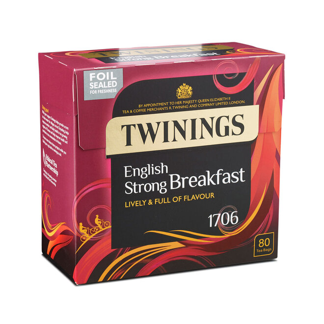 Twinings UK 1706 Strong English Breakfast 80s
